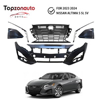 Topzonauto Nouveau Kit de Calandre de Pare-chocs Avant en Plastique 2023 2024 pour Altima S SL SV avec Fixation par Vis et Garantie d'un An