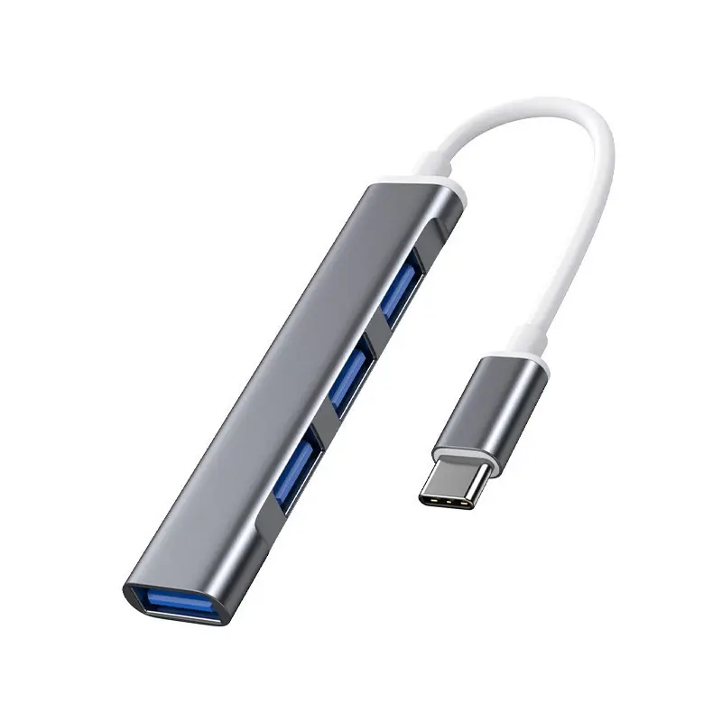 Bán Buôn 4 Cổng Hub Cho Type-C Thiết Bị Máy Tính Xách Tay Mac Book Usb Port Adapter Loại C Usb Hub