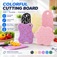 Planche à découper en polyéthylène personnalisée avec logo OEM WLT, bloc de découpe moulé pour cuisine commerciale, restaurant, vente en gros