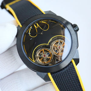 Reloj Deportivo de Acero Inoxidable para Motociclistas, Correa de Goma Cómoda, Movimiento Tourbillon Resistente a Impactos - Product Image 5