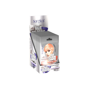 Nouvelle couleur de cheveux OEM avec GMPC usine Vente en gros Sachet de shampooing semi-permanent Brillant rose <span class=keywords><strong>violet</strong></span> Cheveux <span class=keywords><strong>Coloration</strong></span> facile - Product Image 3