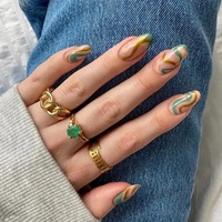 Faux ongles en acrylique multi-styles simples à presser – Vente en gros directe usine – Lots et packs mixtes disponibles