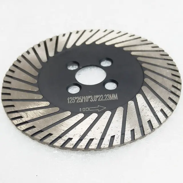 Turbo Sharp Segment Circular Disc Diamond Cutting Wheel for Hand Cutter General Dry Wet Cutting Stones Concrete Tile