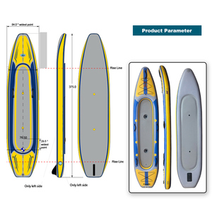 ZEBEC — canne de pêche <span class=keywords><strong>gonflable</strong></span> kxone, accessoire en plein air, à <span class=keywords><strong>2</strong></span> <span class=keywords><strong>places</strong></span>, Stitch, parc, - Product Image 2