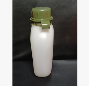Botella de Agua de Plástico DFB1025 de 800 ml, Segura para Contacto con Alimentos, con Tazas de Aluminio, Cantimplora de Supervivencia y Taza para Calentar Agua - Product Image 6