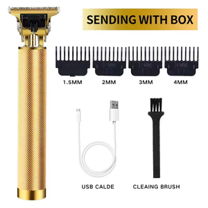 Cortadora de Pelo T9 con Diseño de Rejilla, Recortadora de Pelo USB Recargable, Afeitadora Eléctrica, Regalo para Novio - Product Image 2
