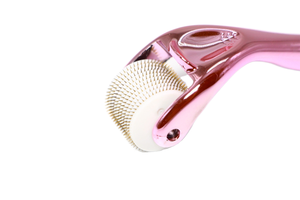 Aiguilles en acier inoxydable de couleur rose dorée de <span class=keywords><strong>marque</strong></span> privée <span class=keywords><strong>Derma</strong></span> Roller Microneedling pour la repousse de la barbe - Product Image 5