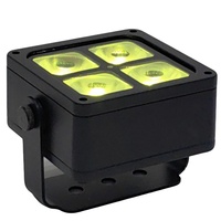 IP65 étanche 4*18W RGBWAUV batterie sans fil LED Par peut lumières scène et DJ extérieur DMX512 LiRo