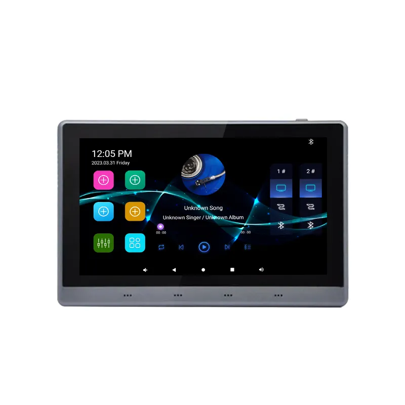 7Inch Android 11 NEW Background IPS Display WIFI TF Card USB Online Video Music Audio Bluetooth Wall Amplifier