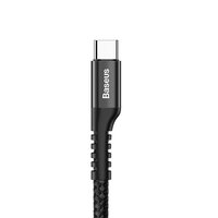 Câble de données USB Baseus Fish-eye Spring 100% original pour Type-C 2A 1m Noir En stock