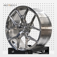 Jantes forgées de course 5x112 5x108 6061-T6 18-22 pouces argent poli concave pour BMW Land Rover Rolls-Royce Nissan Audi A3 A4L A5
