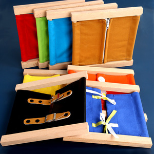 Juguete Educativo Montessori para Niños Pequeños, Tablero <span class=keywords><strong>de</strong></span> Actividades para Bebés - Product Image 3