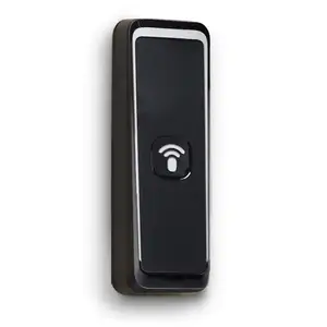 Cidron Slim Keypad Password Wiegand RS485 IC ID NFC Card BLE Door Access Control Reader with QR Code Scanner