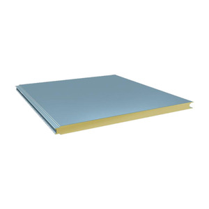 Pannelli Sandwich isolati in PU/PIR-pannelli per pareti/tetto in metallo ignifugo e leggero per edifici con struttura in acciaio | All'ingrosso - Product Image 5