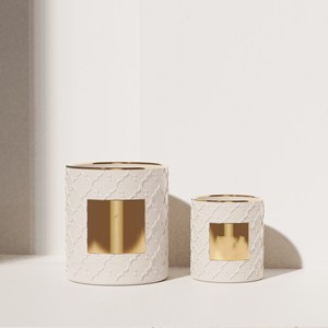 <span class=keywords><strong>Velas</strong></span> de <span class=keywords><strong>Cera</strong></span> de Soja en Recipientes de Cerámica Reutilizables con Diseño en Relieve, C&H OEM ODM - Product Image 5