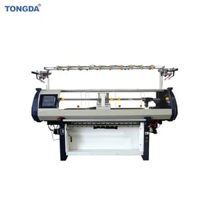 TONGDA TD-52 Làm Áo Len Jacquard Vi Tính Làm Cổ Tay Phẳng Máy Dệt Kim