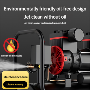 Nhà Máy Bán Buôn Giá 1680w-30L Im Lặng Dầu-Miễn Phí Nhỏ Piston Không Khí Máy Nén Thấp Tiếng Ồn Cao Áp Lực Di Động Máy Nén Khí - Product Image 3