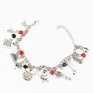 Herald — Bracelet girl pour femmes, bijou de charme, pratique, dans tous les styles, chapeau, parapluie, chaussures, tendance - Product Image 1