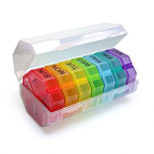 Organizador de Pastillas Semanal en Oferta, Estuche para Medicamentos de 7 Días, 3 Tomas Diarias - Product Image 2