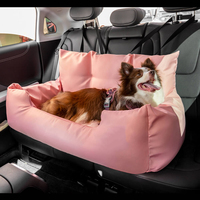 Coussin de voyage pour chien, sécurité, moyen, grand, imperméable, lit pour chien dans la voiture, siège arrière, couverture de siège arrière pour animaux de compagnie avec logo personnalisé