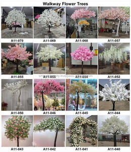 Árbol de Flores de Cerezo Rosa en Forma de S LEDA, Decoración Duradera para San Valentín, Bodas, Cumpleaños - Product Image 6