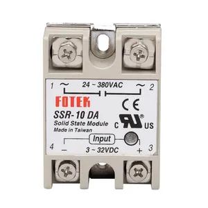 High speed solid state relay 24-380VAC zero crossing solid state switch SSR-10DA