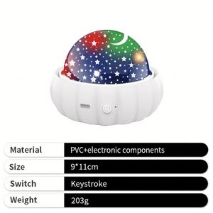 Projecteur d'étoiles à prix d'usine, veilleuse à motifs dinosaure et licorne, lampe de chambre galaxie avec logo - Product Image 2