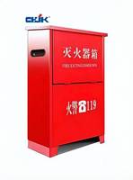 Armoire extérieure étanche pour hydrant d'incendie, boîte à tuyaux d'incendie autonome, armoire en acier pour équipement incendie, personnalisable