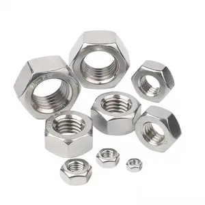 DIN934 High Quality Wholesale M6 M8 M10 M12 Nut Hexagon Nuts