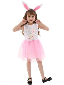 <span class=keywords><strong>Disfraces</strong></span> de Conejita para Niñas, Ropa de Fiesta de Pascua para Niños, <span class=keywords><strong>Disfraces</strong></span> de <span class=keywords><strong>Carnaval</strong></span> para Primavera/<span class=keywords><strong>Verano</strong></span>, Gran Venta - Product Image 4