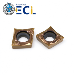 Insertos Cuadrados de Torneado CNMG con Recubrimiento de Estaño Easy Cool, Herramienta de Corte de Carburo para Tornos CNC con Chipbreaker CVD - Product Image 3