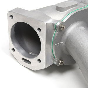 Per Honda K serie K20 K24 collettore di aspirazione del motore quadrato Billet lamiera d'acciaio - Product Image 4