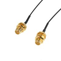 Cable de Antena Coaxial Serie RG Personalizado, RG58, Impermeable, Conector SMA Macho, Cubierta de PVC LSZH, Cable de Comunicación para Telecomunicaciones
