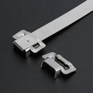 304 316 5/8 "3/4" 1/2 "Abrazadera de acero inoxidable recubierta de plástico flexible desnudo - Product Image 6