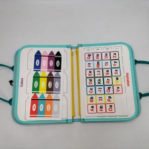 Tout-petits 2-4 <span class=keywords><strong>Motessori</strong></span> busy board sencosry jouets 1-3 assez ressenti livre occupé - Product Image 3