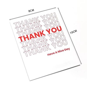 2023 <span class=keywords><strong>etichette</strong></span> di imballaggio con logo adesivo personalizzato grazie per i miei adesivi per piccole imprese - Product Image 2