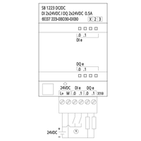 Nuevo Módulo de CPU de Programación PLC SIMATIC S7-1200 Original 6ES7223-0BD30-0XB0 6ES7 223-0BD30-0XB0, Compatible con EPR, Certificado CE, RS485