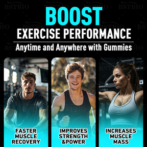 BSTBIO Suplementos <span class=keywords><strong>Pre</strong></span>-Entrenamiento Sin Azúcar de Marca Privada Personalizados 5000mg 120 Gomitas de Creatina Monohidrato - Product Image 5