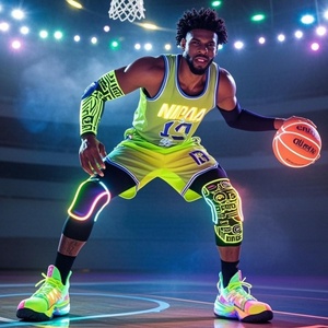 Custom Summer College Basketball Jersey Printed Sublimation Vintage Basketball Wear Mesh Breathable Quick Dry Basketball Shirts - Product Image 2