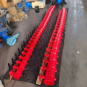 Tubería de hierro dúctil ranurada con bridas para extinción de incendios, suministro del fabricante - Product Image 6