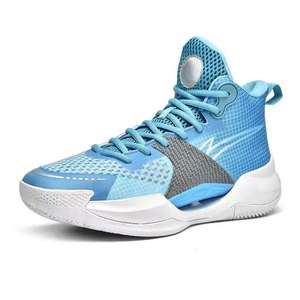 Low MOQ Brand Logo Customization Professional Men Women <strong>Outdoor</strong> Sports Style Sneakers High Top Breathable <strong>Basketball</strong> <strong>Shoes</strong> - Product Image 4