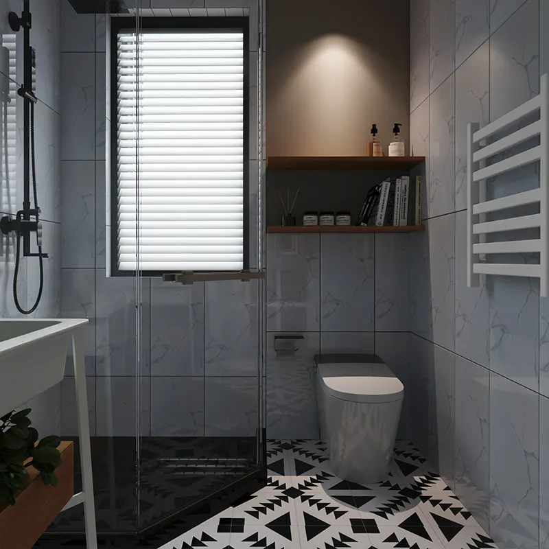 600x300mm Grey Ceramic Porcelain Marble Polished Glazed Wall Floor 60x60 Tiles For Floor