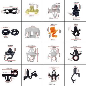 ワイヤーハーネスクリップL163卸売販売工場生産ナイロンカーボディファスナー - Product Image 5