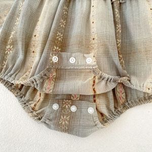 Lente baby romper met lange mouwen, meisjesjurkje, katoen, newborn babykleding - Product Image 6