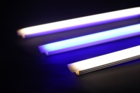 Système de cabines de toilettes intelligentes AOGAO Hpl WC Affichage du capteur Lumière LED