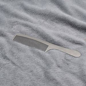 <b>Creative</b> <b>Gift</b> Fine Tooth Metal Hair Comb Braiding Rat Tail Comb With Custom LOGO - Product Image 5