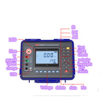 FUZRR ES3035+ High Voltage Insulation Resistance Tester for Multi-function Telecom Electric Oil Field Voltage test Meter