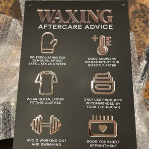 Panneau mural de conseils de suivi des ongles taille A3 A4 personnalisée pour salon de beauté décor de studio esthétique - Product Image 6