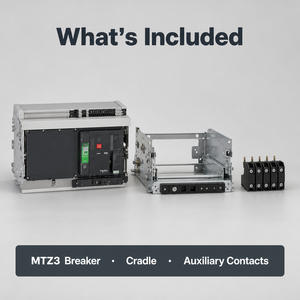 เบรกเกอร์อากาศ MasterPact MTZ3 4000A 5000A 6300A 3P 4P แบบถอดได้ ACB สำหรับระบบจ่ายไฟ - Product Image 6