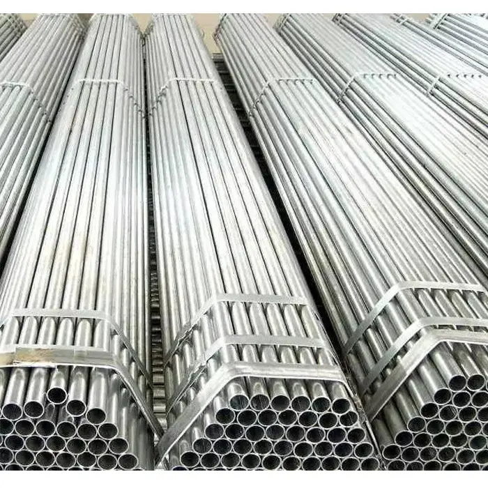 Hot Dip GI Galvanized Steel Pipe and Tubes Pre Galvanized Pipe for Construction